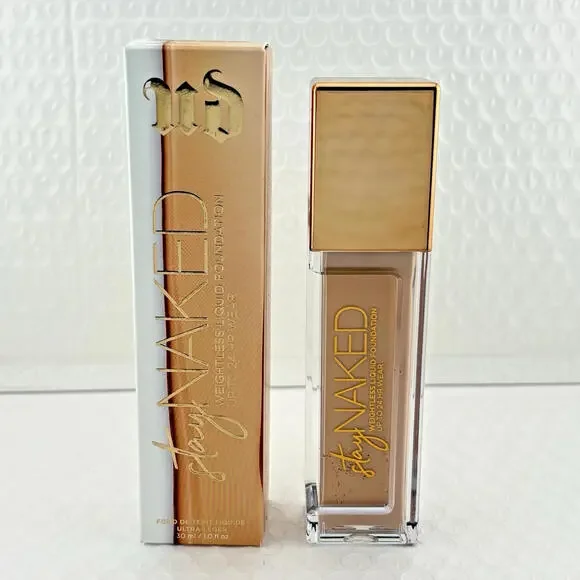 Urban Decay STAY NAKED WEIGHTLESS LIQUID FOUNDATION Shade 20CP Full Size 30ml - Picture 1 of 8